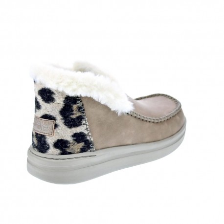 Botines Hey Dude zapatos Mujer modelo Denny Grip Beige 