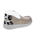 Botines Hey Dude zapatos Mujer modelo Denny Grip Beige 