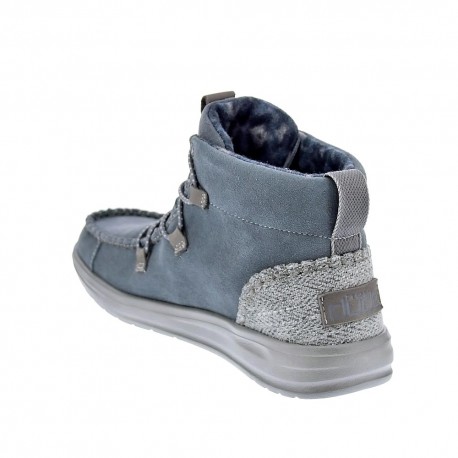 Botines Hey Dude zapatos Mujer modelo Eloise Suede Gris 