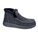 Botines Hey Dude zapatos Mujer modelo Denny Grip Negro 