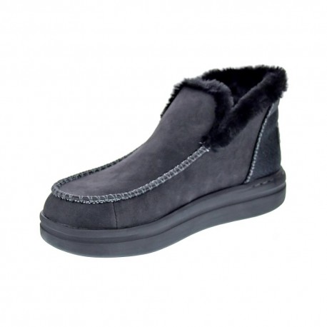 Botines Hey Dude zapatos Mujer modelo Denny Grip Negro 