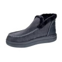 Botines Hey Dude zapatos Mujer modelo Denny Grip Negro 