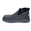Botines Hey Dude zapatos Mujer modelo Denny Grip Negro 