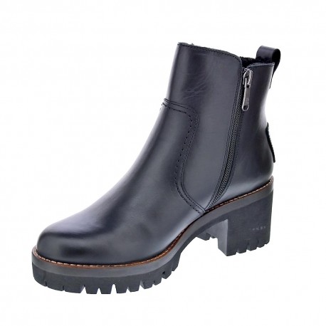 Botines Panama Jack zapatos Mujer modelo Pauline Negro 