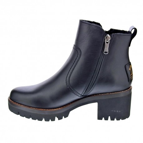 Botines Panama Jack zapatos Mujer modelo Pauline Negro 