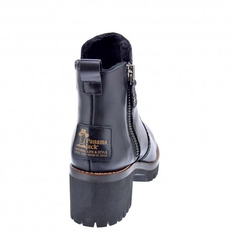 Botines Panama Jack zapatos Mujer modelo Pauline Negro 