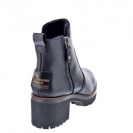 Botines Panama Jack zapatos Mujer modelo Pauline Negro 