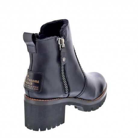 Botines Panama Jack zapatos Mujer modelo Pauline Negro 