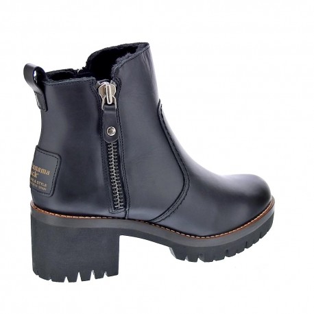 Botines Panama Jack zapatos Mujer modelo Pauline Negro 