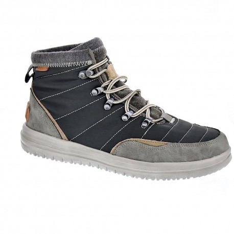 Botines Hey Dude zapatos Hombre modelo Charlie Gris 