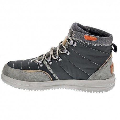 Botines Hey Dude zapatos Hombre modelo Charlie Gris 