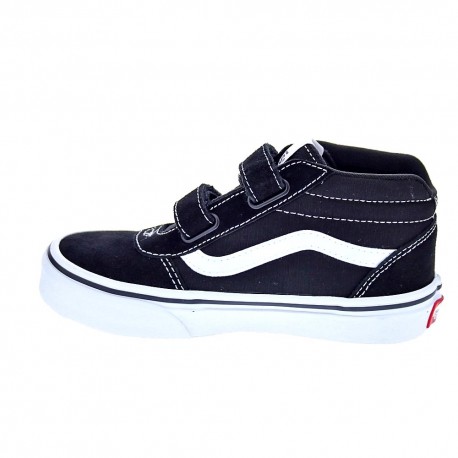 Zapatillas botas Vans zapatos Niño modelo Ward Mid Negro 