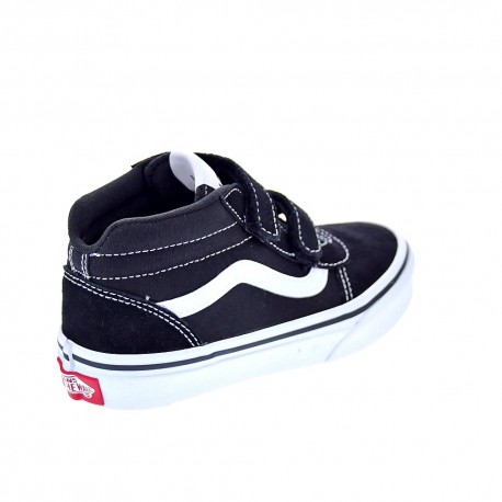 Zapatillas botas Vans zapatos Niño modelo Ward Mid Negro 
