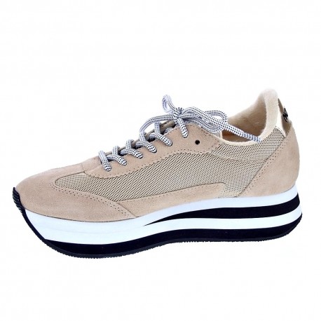 Zapatillas No Name zapatos Mujer modelo Flex Jogger Beige 