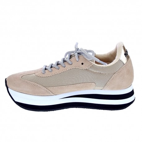 Zapatillas No Name zapatos Mujer modelo Flex Jogger Beige 