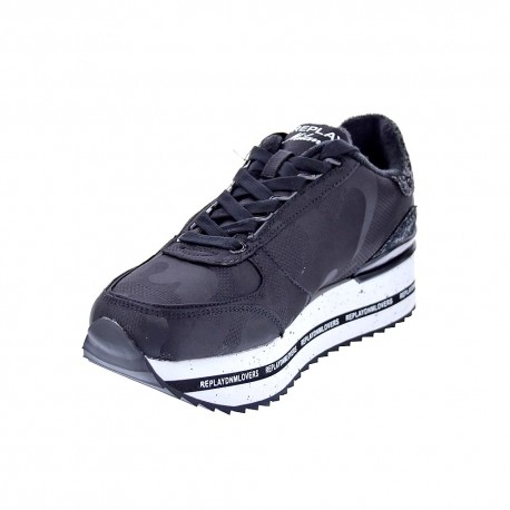 Zapatillas Replay zapatos Mujer modelo New Penny Zoom Negro 