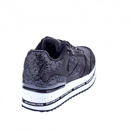Zapatillas Replay zapatos Mujer modelo New Penny Zoom Negro 