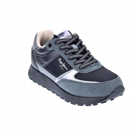 Zapatillas Pepe Jeans zapatos Mujer modelo Dean Square Negro 