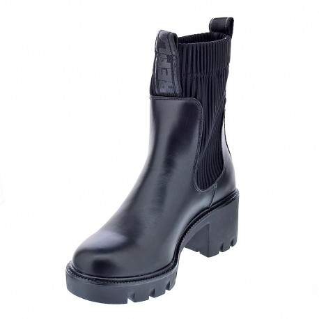 Botines Replay zapatos Mujer modelo Village Chelsea Negro 