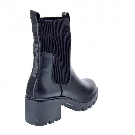 Botines Replay zapatos Mujer modelo Village Chelsea Negro 