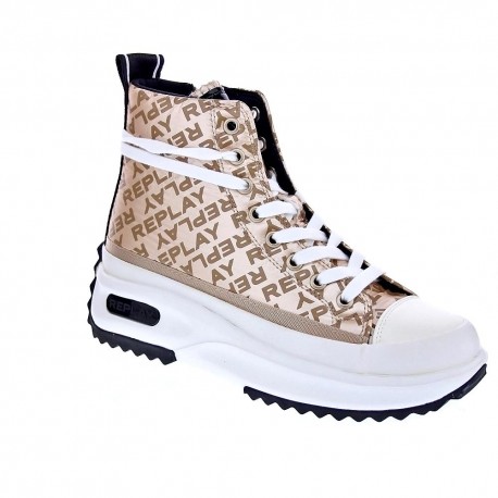 Zapatillas botas Replay zapatos Mujer modelo Aqua Allover Oro 