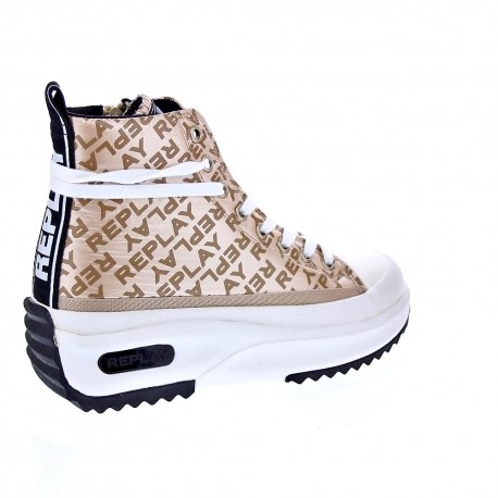 Zapatillas botas Replay zapatos Mujer modelo Aqua Allover Oro 