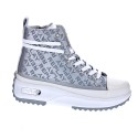 Zapatillas botas Replay zapatos Mujer modelo Aqua Allover Plata 