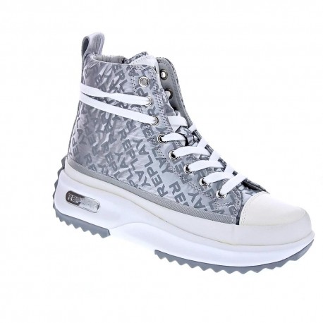 Zapatillas botas Replay zapatos Mujer modelo Aqua Allover Plata 