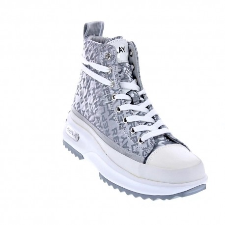 Zapatillas botas Replay zapatos Mujer modelo Aqua Allover Plata 