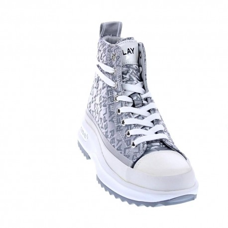 Zapatillas botas Replay zapatos Mujer modelo Aqua Allover Plata 