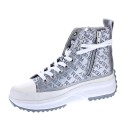 Zapatillas botas Replay zapatos Mujer modelo Aqua Allover Plata 