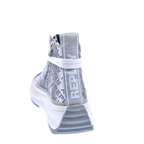 Zapatillas botas Replay zapatos Mujer modelo Aqua Allover Plata 
