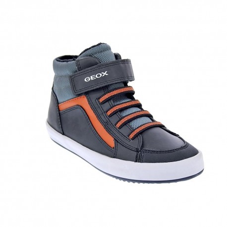 Zapatillas botas Geox zapatos Niño modelo Kalispera Negro 
