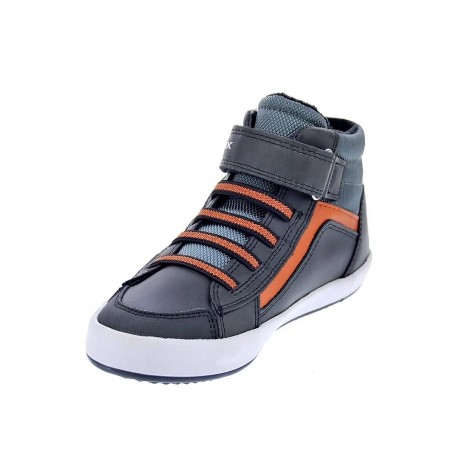 Zapatillas botas Geox zapatos Niño modelo Kalispera Negro 