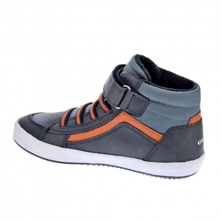 Zapatillas botas Geox zapatos Niño modelo Kalispera Negro 