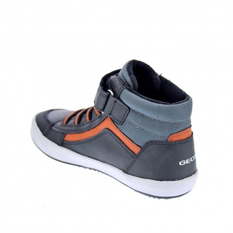 Zapatillas botas Geox zapatos Niño modelo Kalispera Negro 