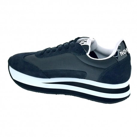 Zapatillas No Name zapatos Mujer modelo Flex Jogger Negro Cordón