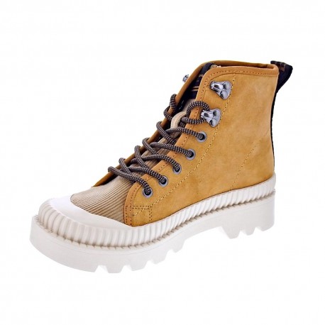 Botines Pepe Jeans zapatos Mujer modelo Ascot Marrón 