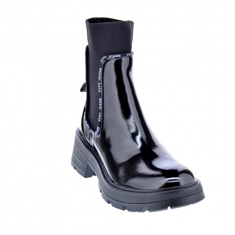 Botines Pepe Jeans zapatos Mujer modelo Soda Chelsea Negro 