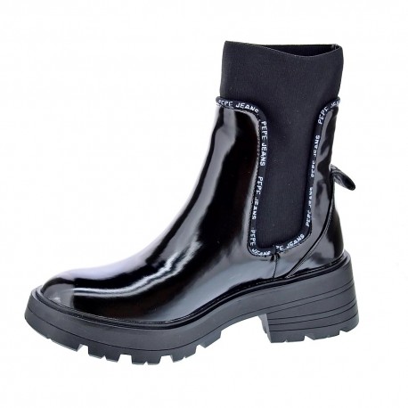 Botines Pepe Jeans zapatos Mujer modelo Soda Chelsea Negro 