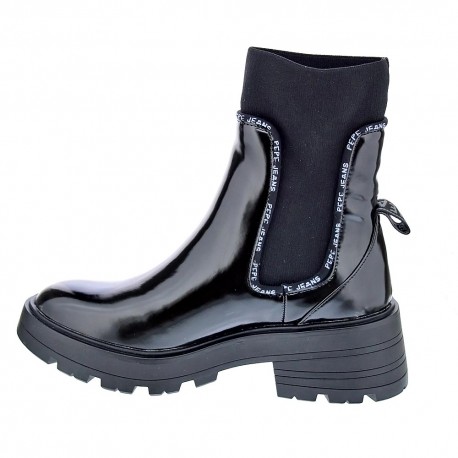 Botines Pepe Jeans zapatos Mujer modelo Soda Chelsea Negro 