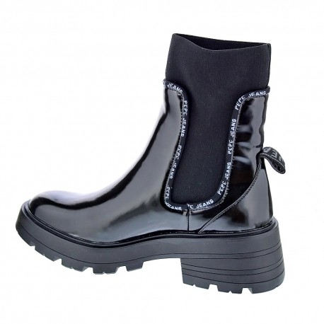 Botines Pepe Jeans zapatos Mujer modelo Soda Chelsea Negro 