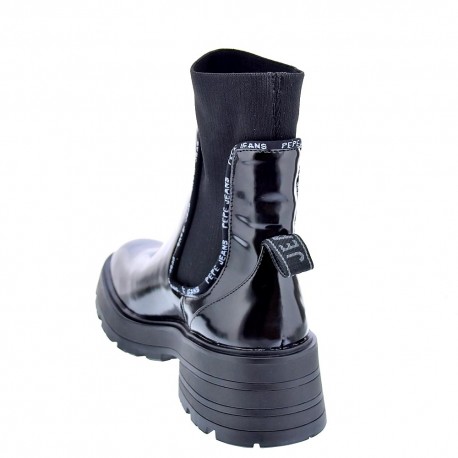 Botines Pepe Jeans zapatos Mujer modelo Soda Chelsea Negro 