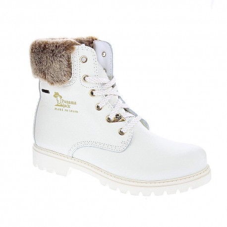 Botines Panama Jack zapatos Mujer modelo Felicia Blanco 