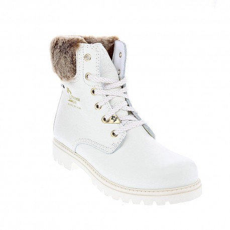 Botines Panama Jack zapatos Mujer modelo Felicia Blanco 
