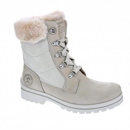 Botines Panama Jack zapatos Mujer modelo Tuscani Beige 