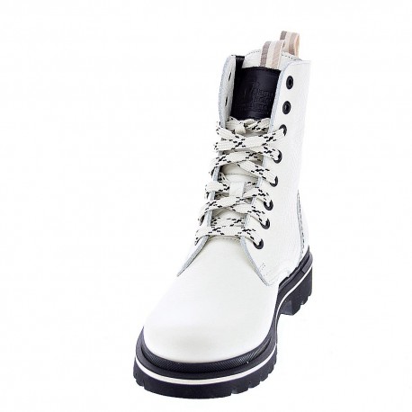 Botines Panama Jack zapatos Mujer modelo Fortune Blanco 