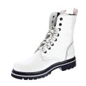 Botines Panama Jack zapatos Mujer modelo Fortune Blanco 