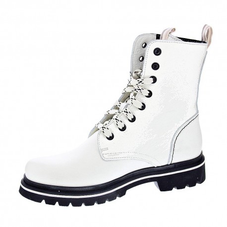 Botines Panama Jack zapatos Mujer modelo Fortune Blanco 