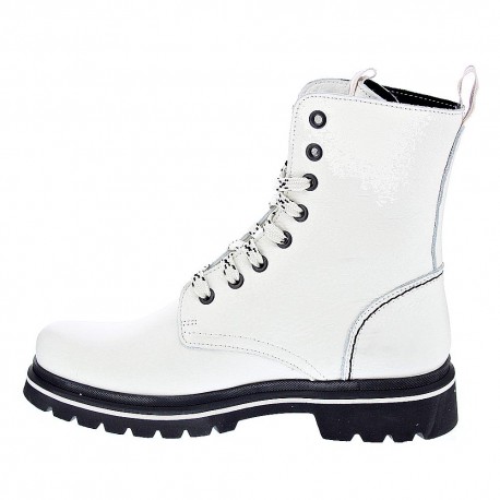 Botines Panama Jack zapatos Mujer modelo Fortune Blanco 